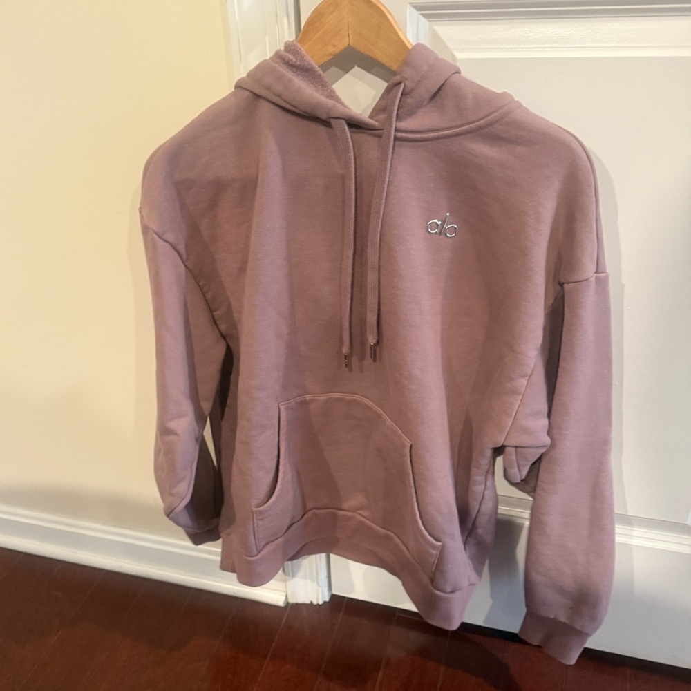 ALO Yoga Mauve Hoodie